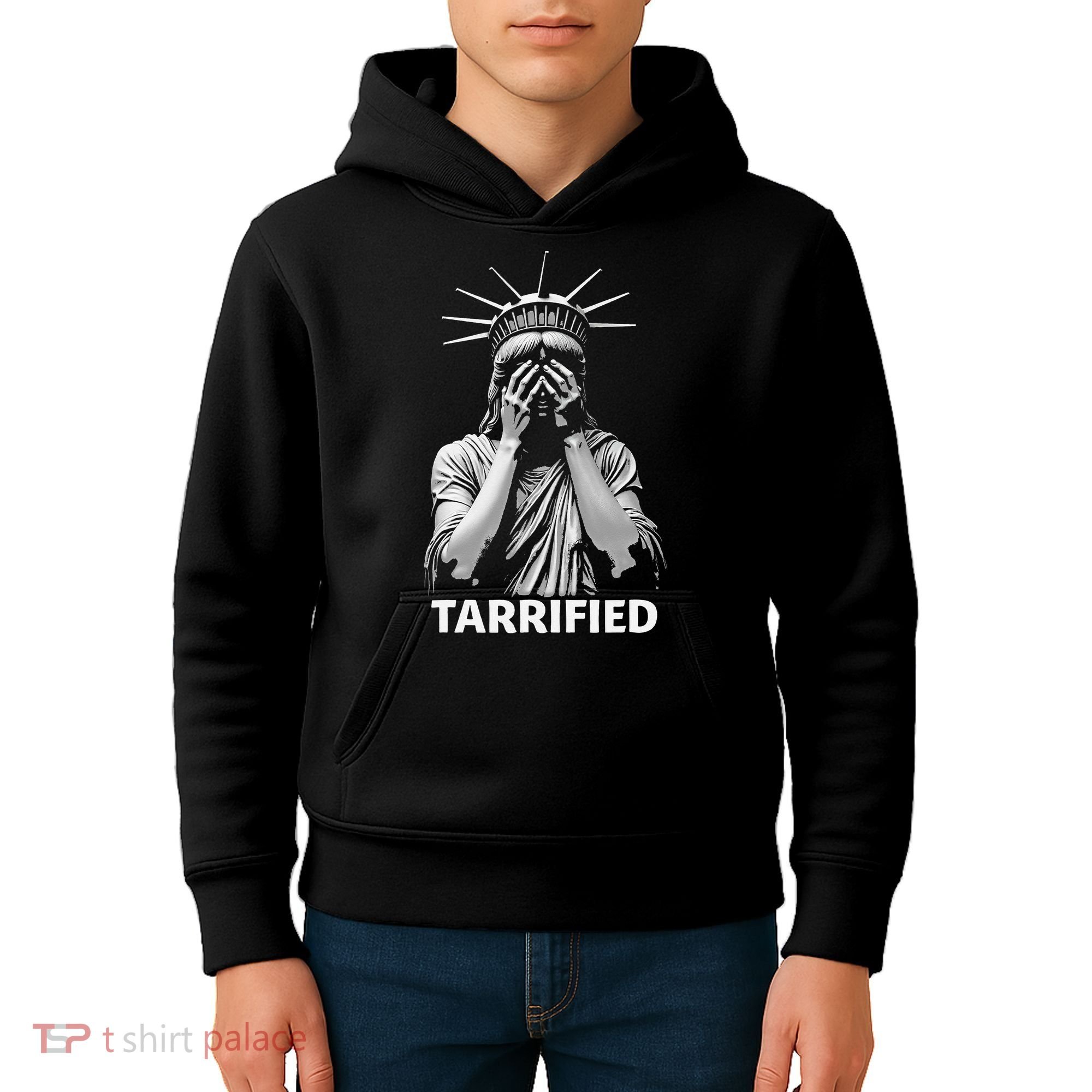 Tarrified Funny Gift Kids Hoodie