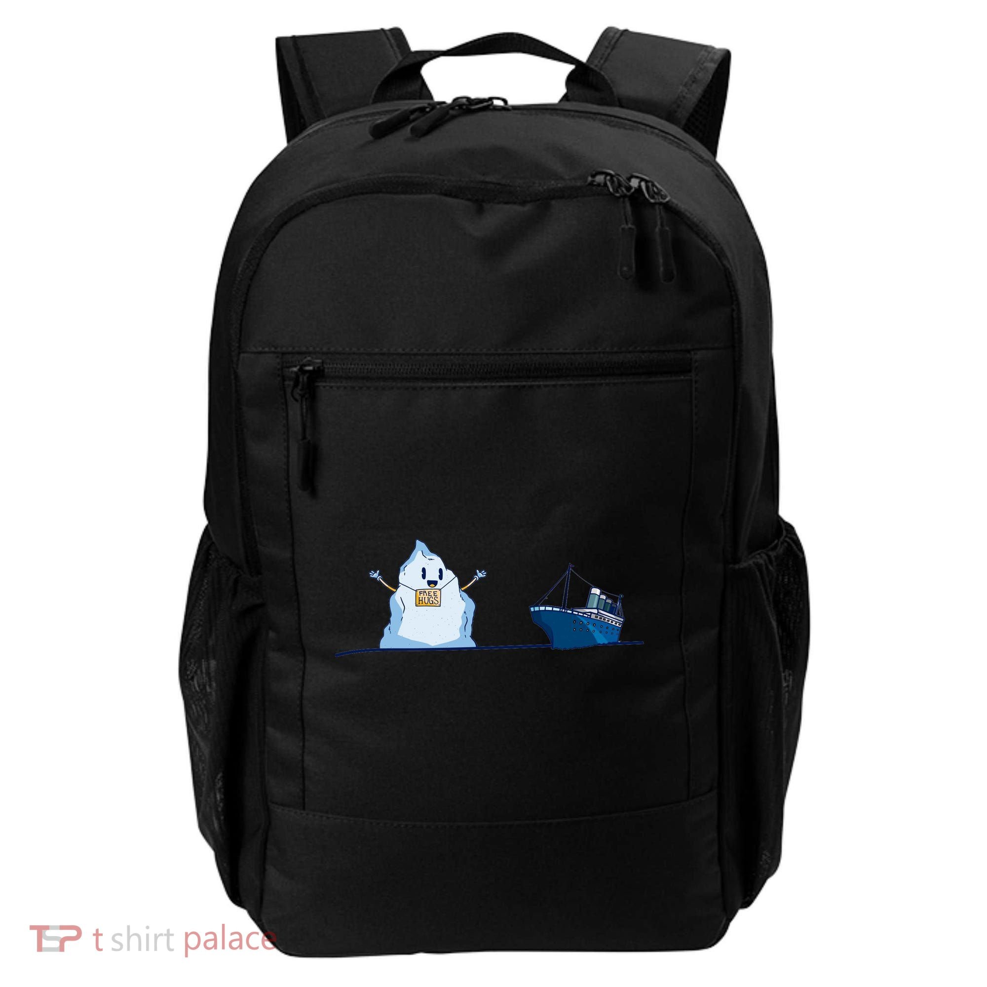 Titanic Free Hugs Funny Gift Titanic Humor Gift Backpack