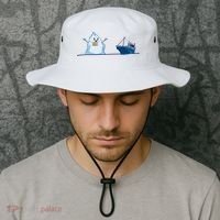 Titanic Free Hugs Funny Gift Titanic Humor Gift Bucket Hat thumb 2