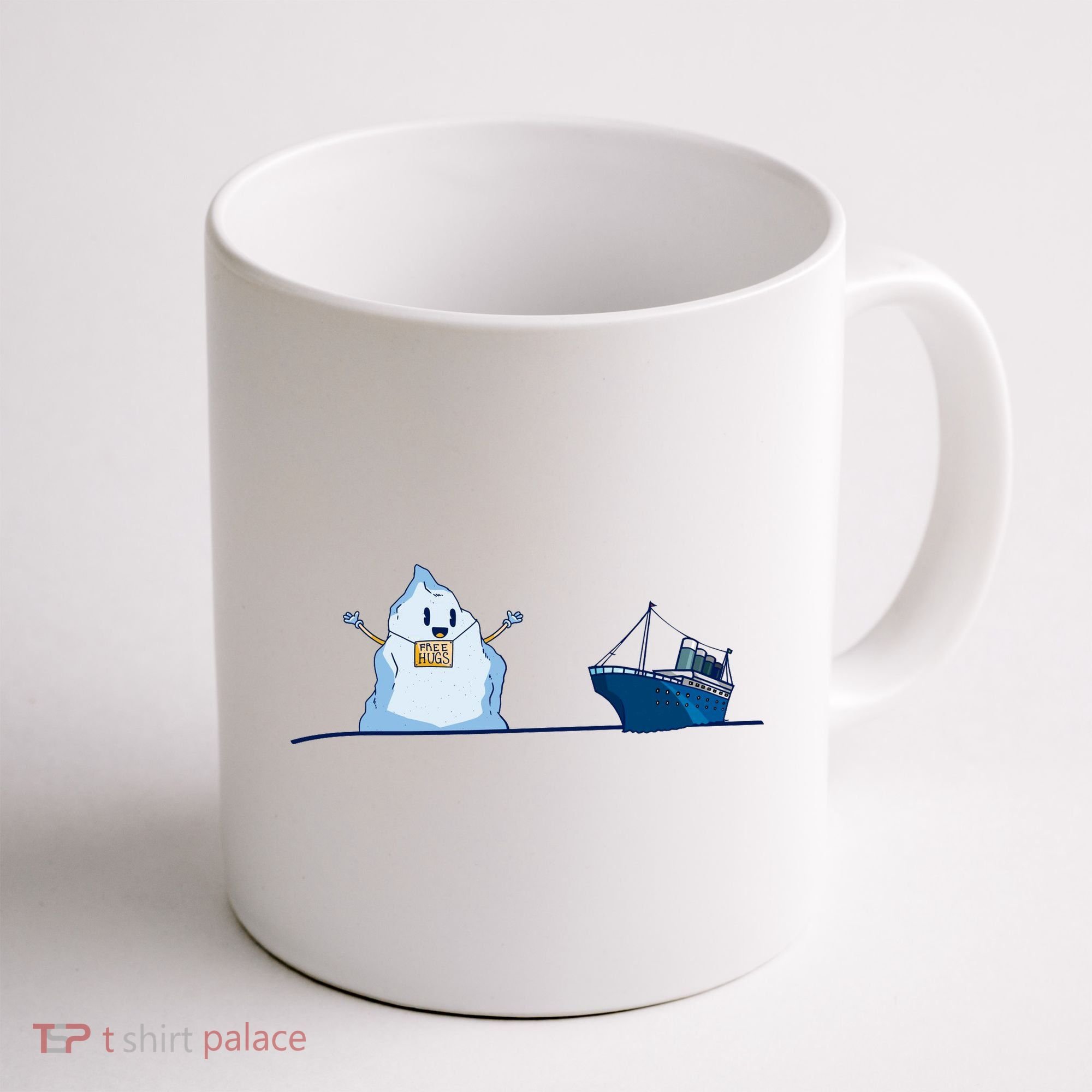 Titanic Free Hugs Funny Gift Titanic Humor Gift Coffee Mug