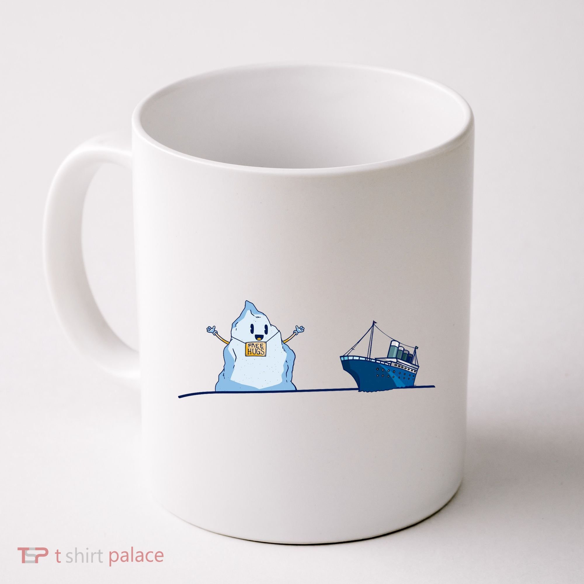 Titanic Free Hugs Funny Gift Titanic Humor Gift Coffee Mug
