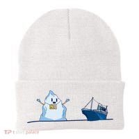 Titanic Free Hugs Funny Gift Titanic Humor Gift Beanie thumb 0