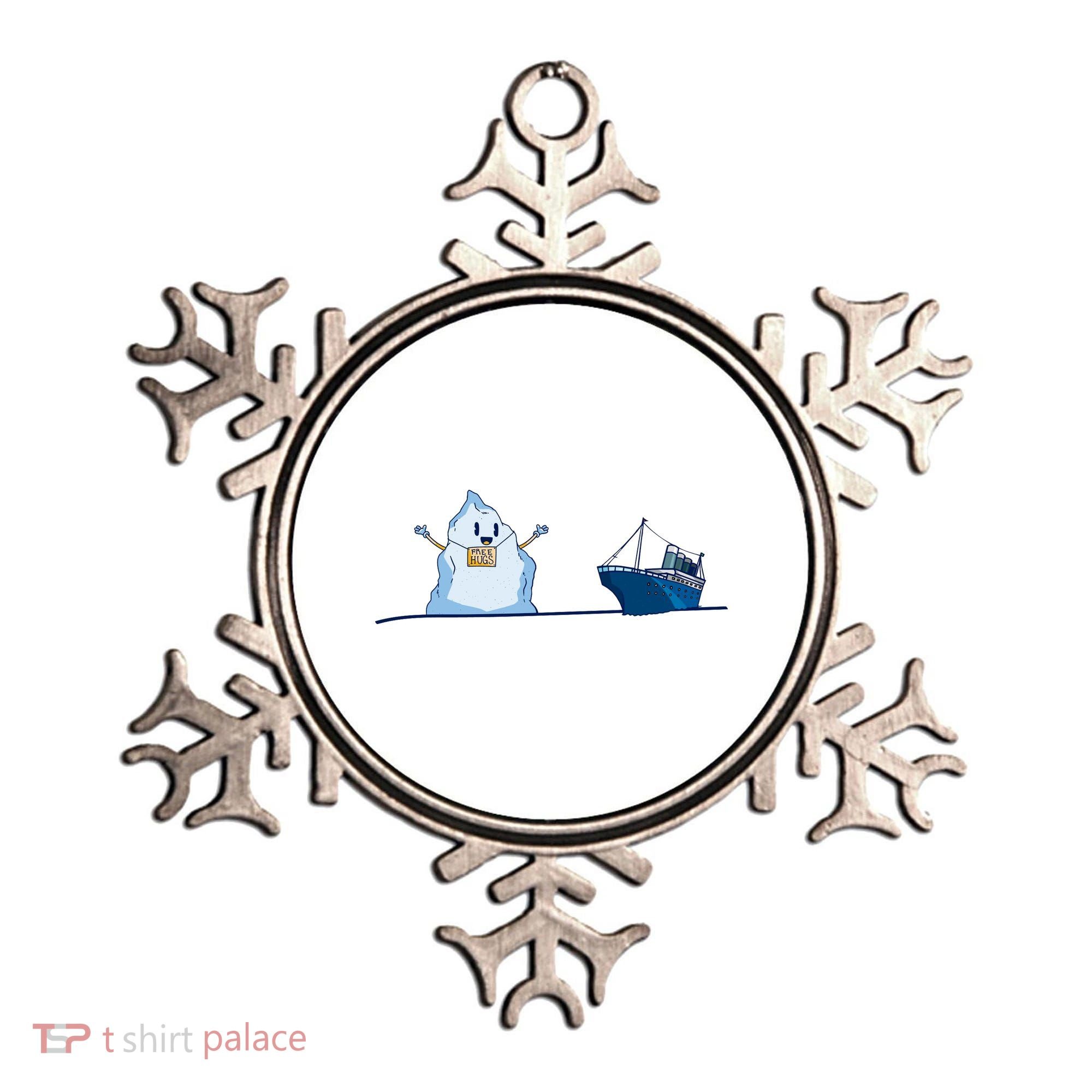 Titanic Free Hugs Funny Gift Titanic Humor Gift Ornament