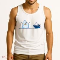 Titanic Free Hugs Funny Gift Titanic Humor Gift Tank Top thumb 3