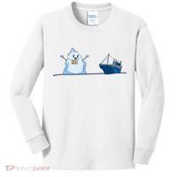 Titanic Free Hugs Funny Gift Titanic Humor Gift Kids Long Sleeve Shirt thumb 0