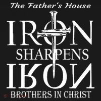The Fathers House Iron Sharpens Iron Brothers In Christ Women's Hoodie thumb 2