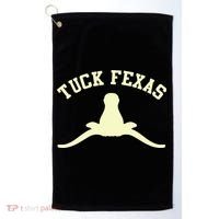 Tuck Fexas Horns Down Texas Golf Towel thumb 0