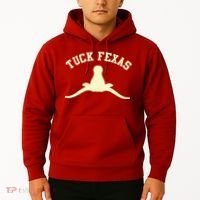 Tuck Fexas Horns Down Texas Hoodie thumb 2