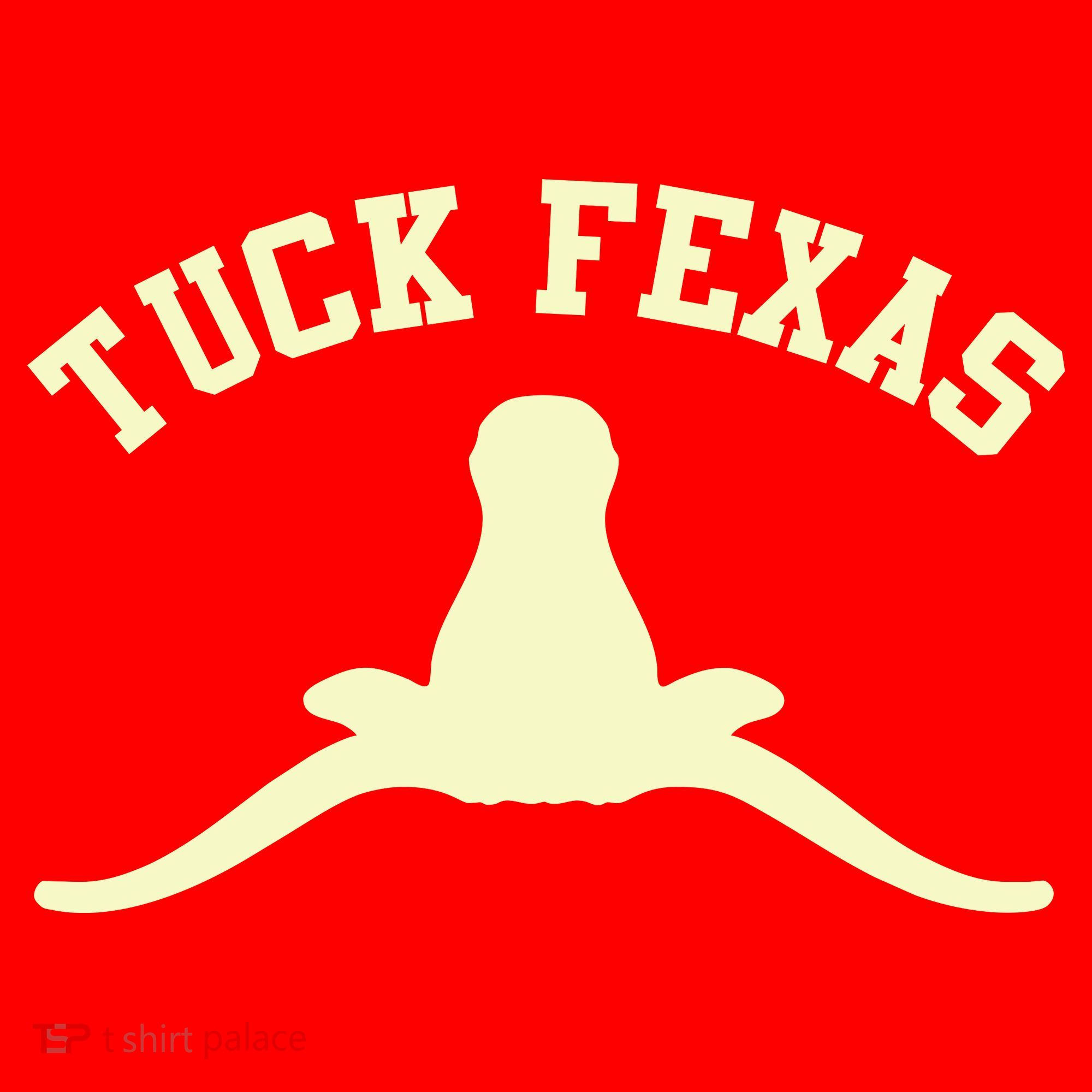 Tuck Fexas Horns Down Texas Sweatshirt
