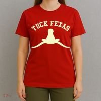 Tuck Fexas Horns Down Texas T-Shirt thumb 4