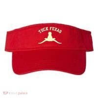 Tuck Fexas Horns Down Texas Visor thumb 0