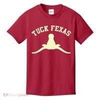 Tuck Fexas Horns Down Texas Kids T-Shirt thumb 0