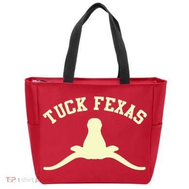 Tuck Fexas Horns Down Texas Tote Bag