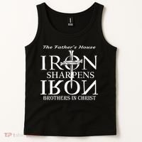 The Father's House Iron Sharpens Iron Brother In Christ Tank Top thumb 2