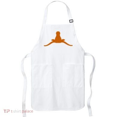 Tuck Fexas Horns Down Funny Rivalry Apron