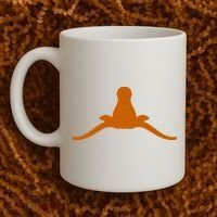 Tuck Fexas Horns Down Funny Rivalry Coffee Mug thumb 2