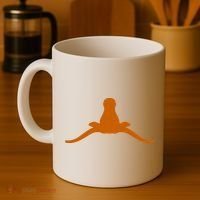 Tuck Fexas Horns Down Funny Rivalry Coffee Mug thumb 4