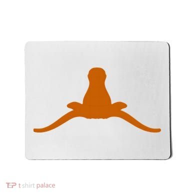 Tuck Fexas Horns Down Funny Rivalry Mousepad