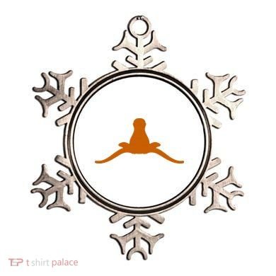 Tuck Fexas Horns Down Funny Rivalry Ornament