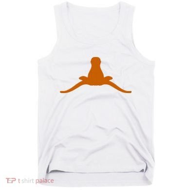 Tuck Fexas Horns Down Funny Rivalry Tank Top