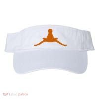 Tuck Fexas Horns Down Funny Rivalry Visor thumb 0
