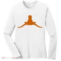 Tuck Fexas Horns Down Funny Rivalry Women's Long Sleeve Shirt thumb 0