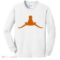 Tuck Fexas Horns Down Funny Rivalry Kids Long Sleeve Shirt thumb 0