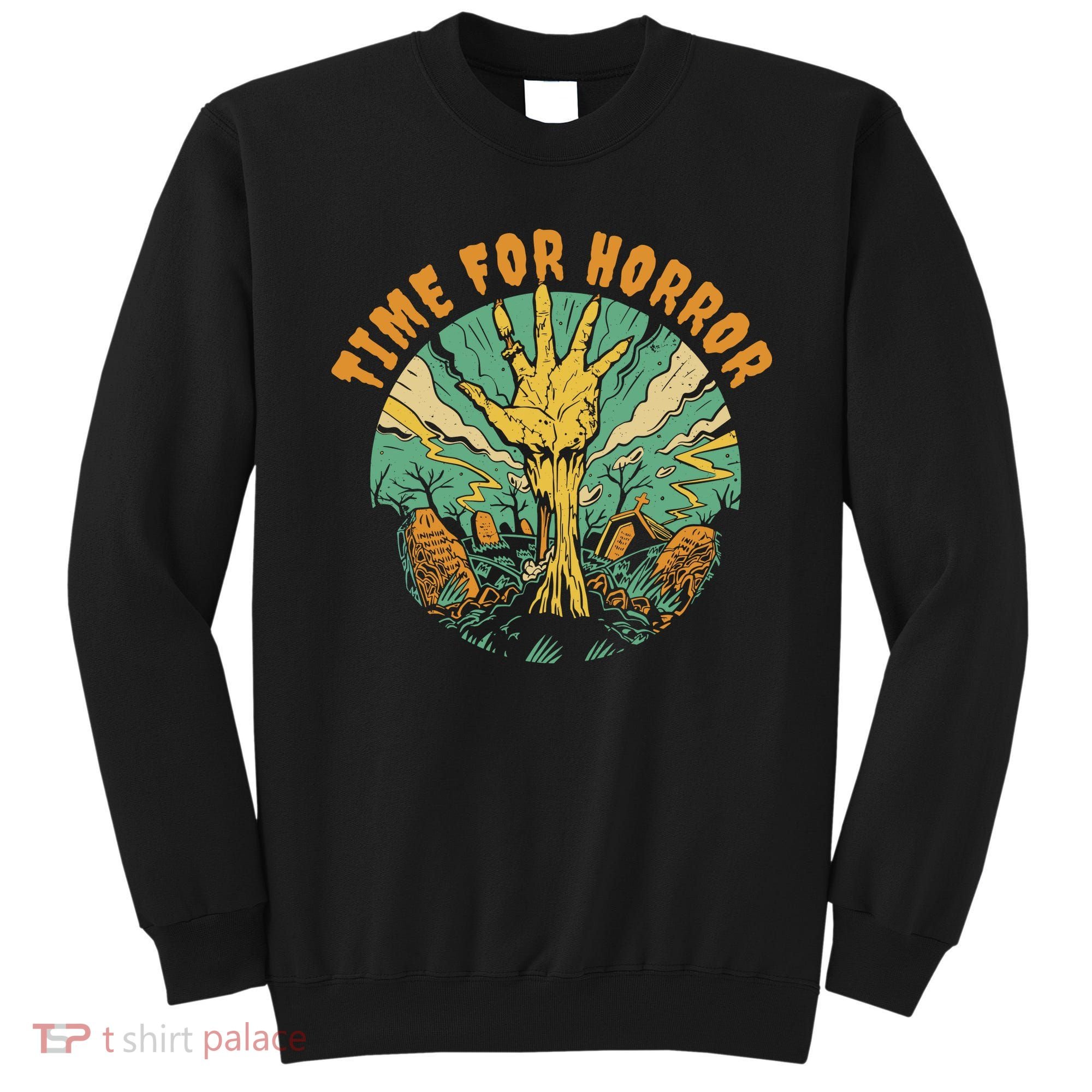 Time For Horror Zombie Sweatshirt