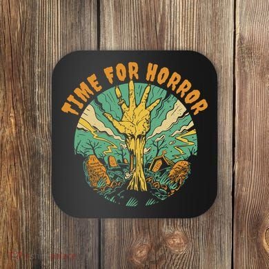 Time For Horror Zombie Coaster