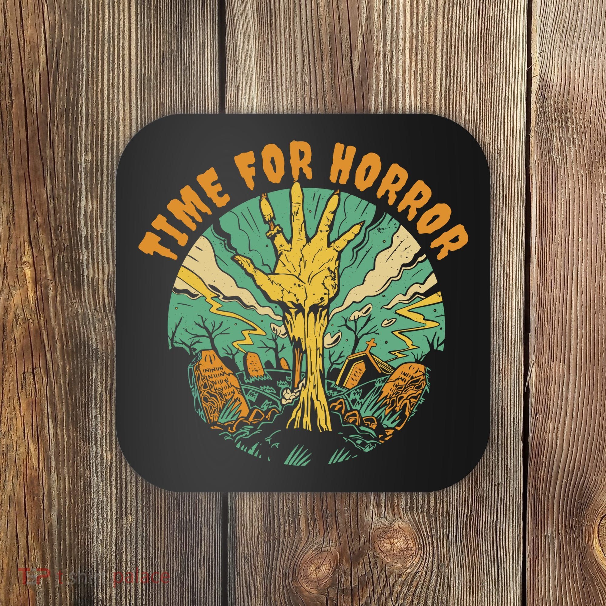Time For Horror Zombie Coaster