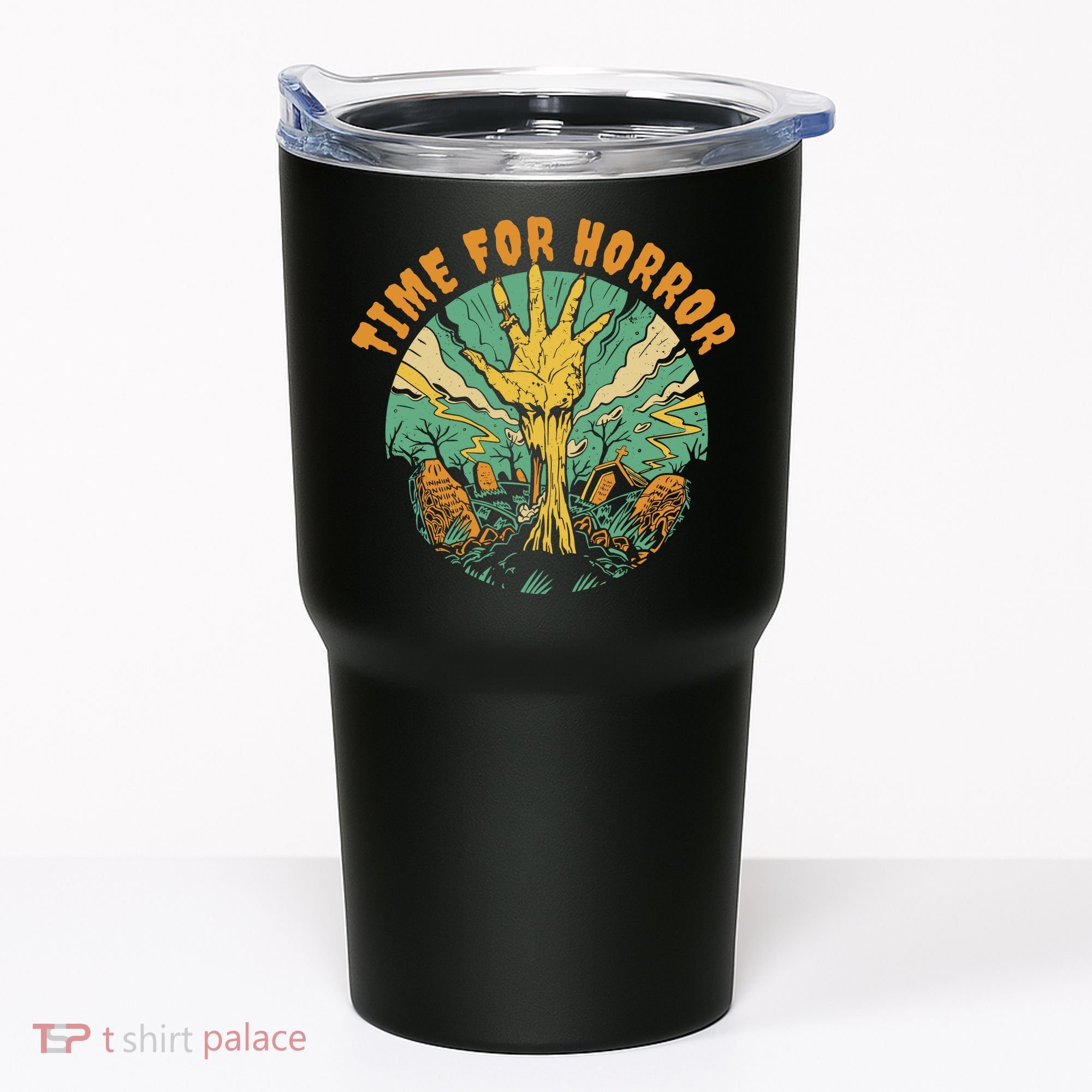 Time For Horror Zombie Tumbler