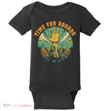 Time For Horror Zombie Baby Bodysuit