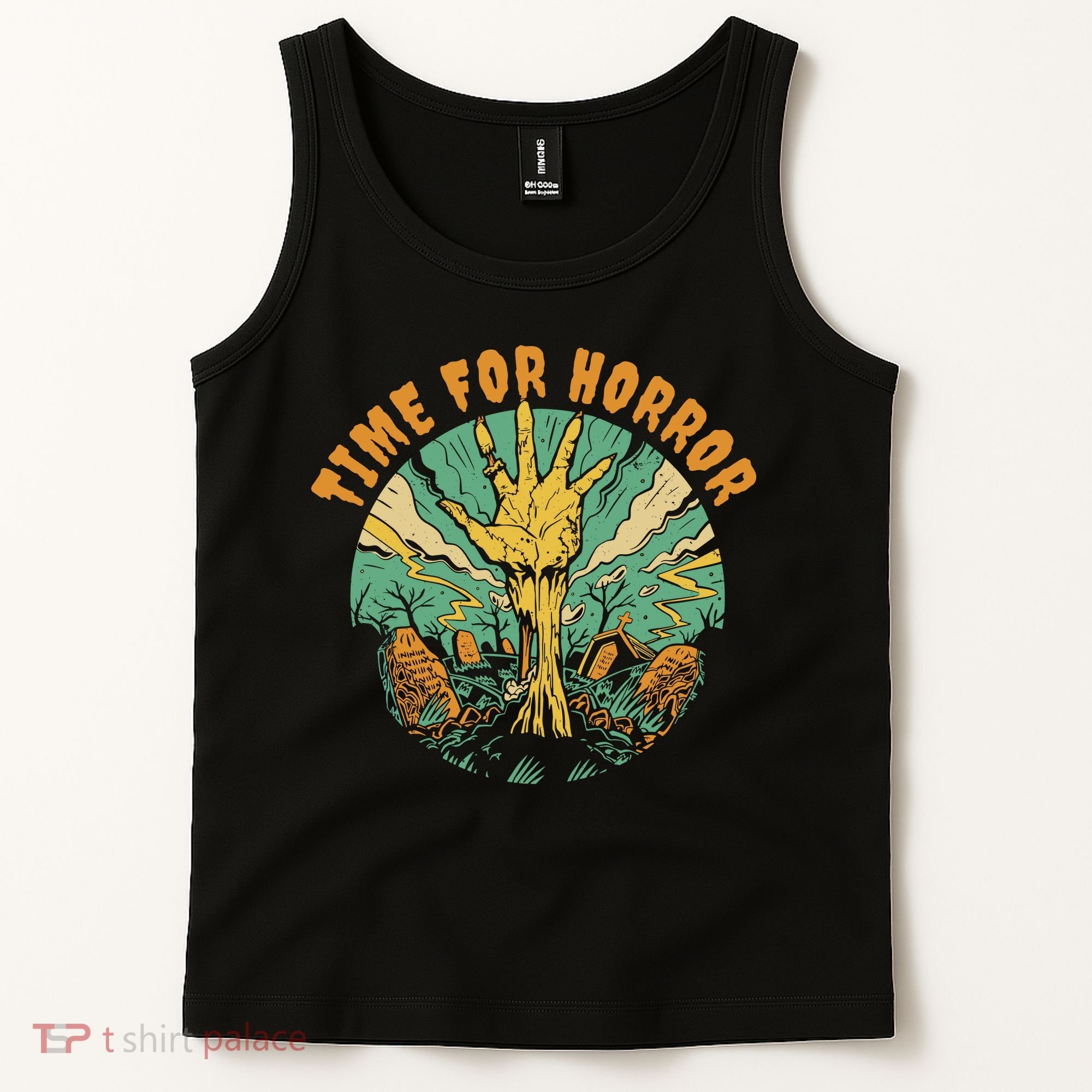 Time For Horror Zombie Tank Top