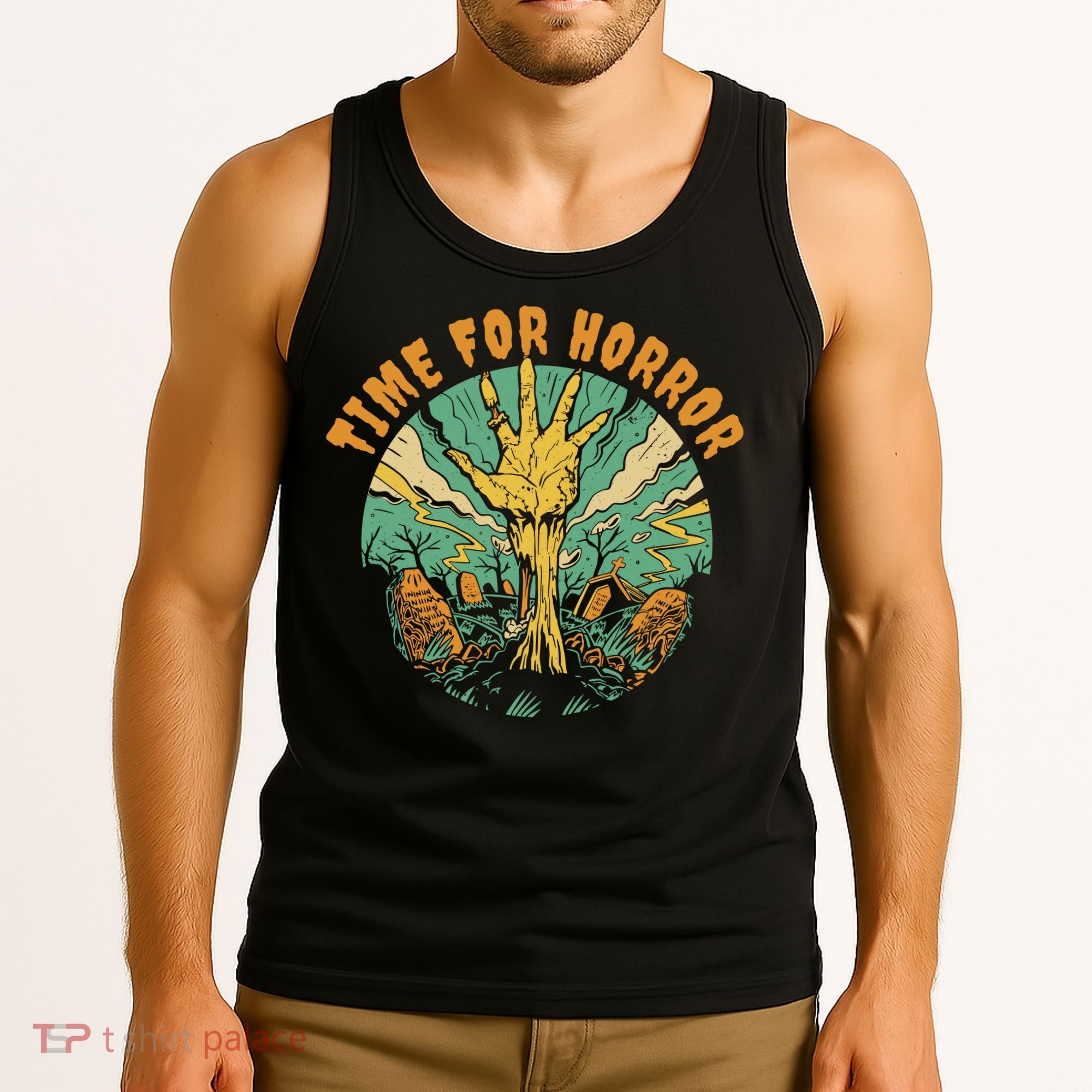Time For Horror Zombie Tank Top