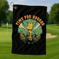 Time For Horror Zombie Golf Towel thumb 1