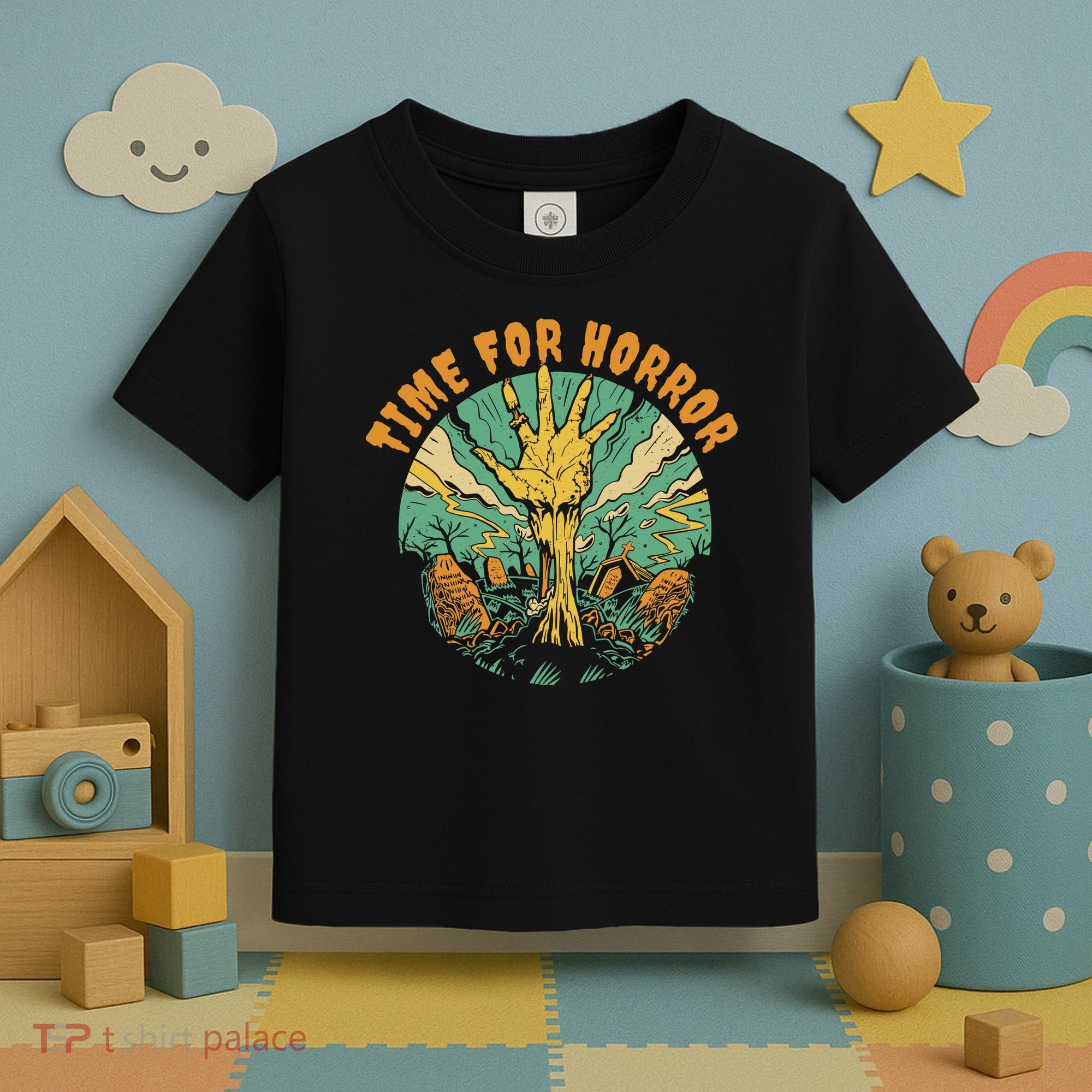 Time For Horror Zombie Toddler T-Shirt