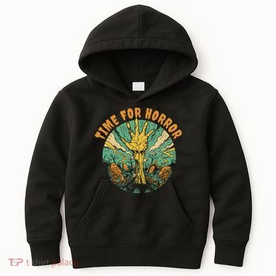 Time For Horror Zombie Kids Hoodie