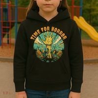 Time For Horror Zombie Kids Hoodie thumb 3