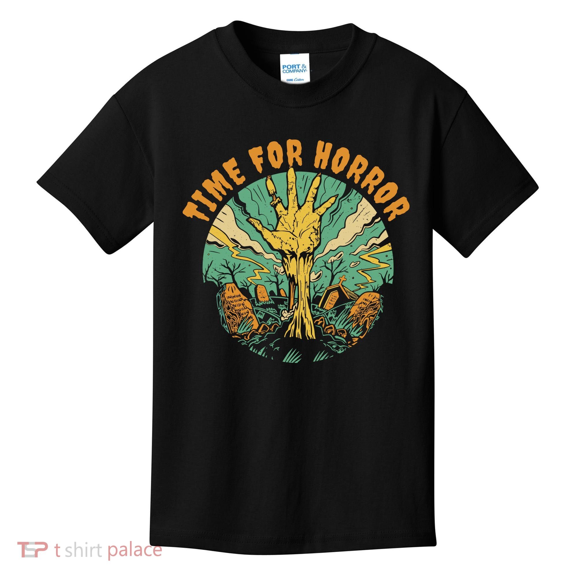 Time For Horror Zombie Kids T-Shirt