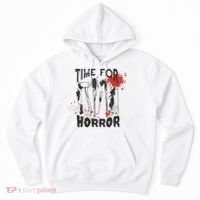 Time For Horror Scary Halloween Hoodie thumb 0