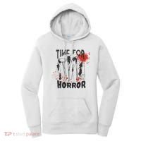 Time For Horror Scary Halloween Women's Hoodie thumb 0