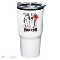 Time For Horror Scary Halloween Tumbler thumb 0