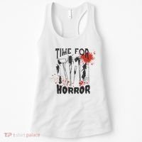 Time For Horror Scary Halloween Women's Tank Top thumb 0