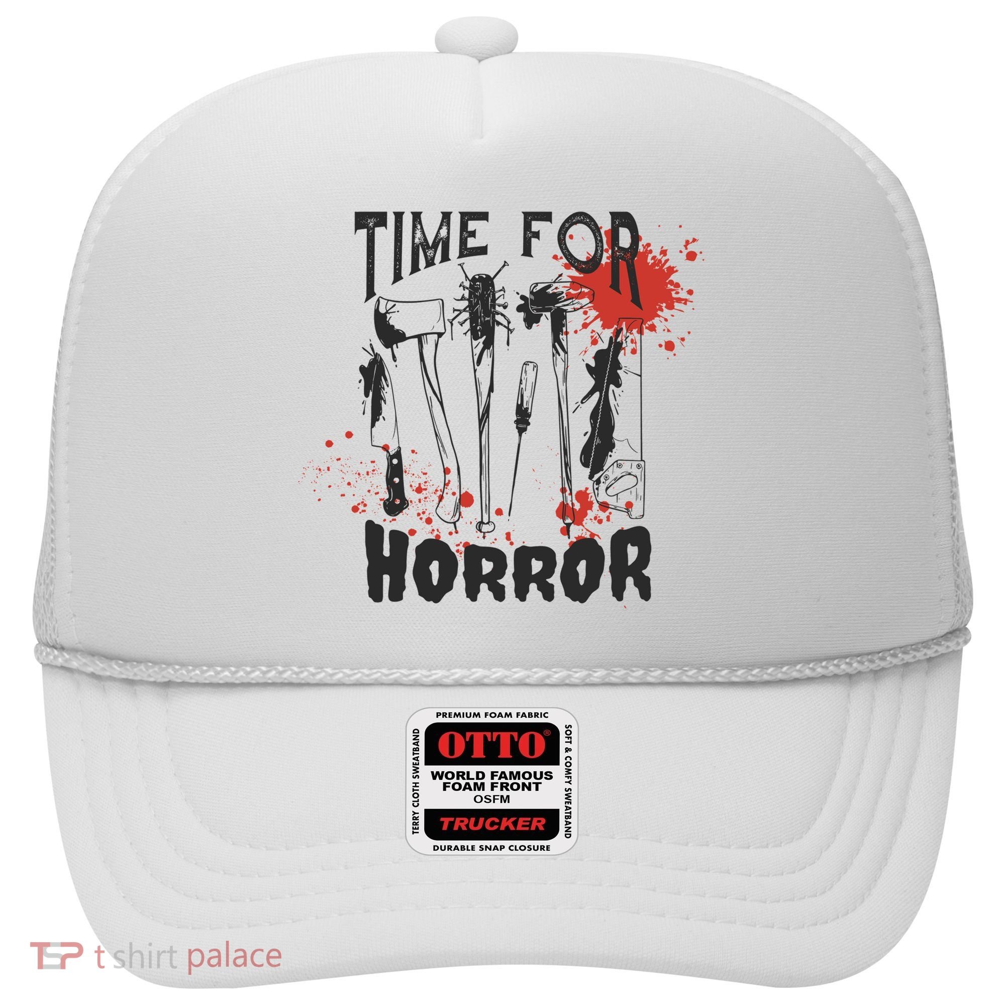 Time For Horror Scary Halloween Hat