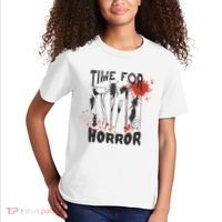 Time For Horror Scary Halloween Kids T-Shirt thumb 2
