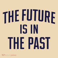 The Future Is In The Past Tote Bag thumb 4