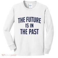 The Future Is In The Past Kids Long Sleeve Shirt thumb 0