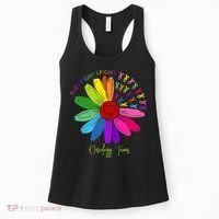 They Fight I Fight Oncology Team Sunflower Oncology Nurse Women's Tank Top thumb 0