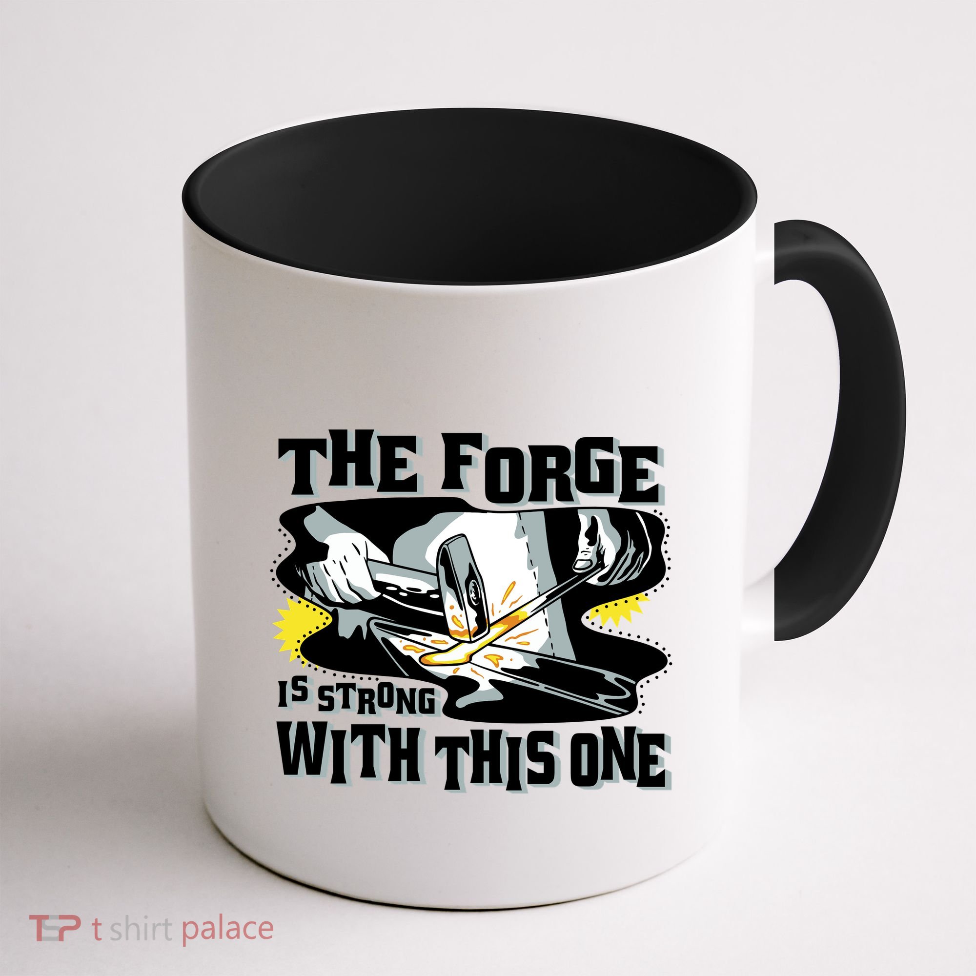 The Forge Is Strong Blacksmith Coffee Mug