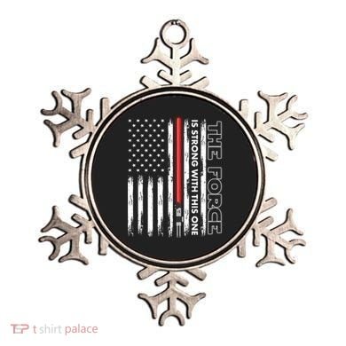 The Force Is Strong With This One USA American Flag Ornament